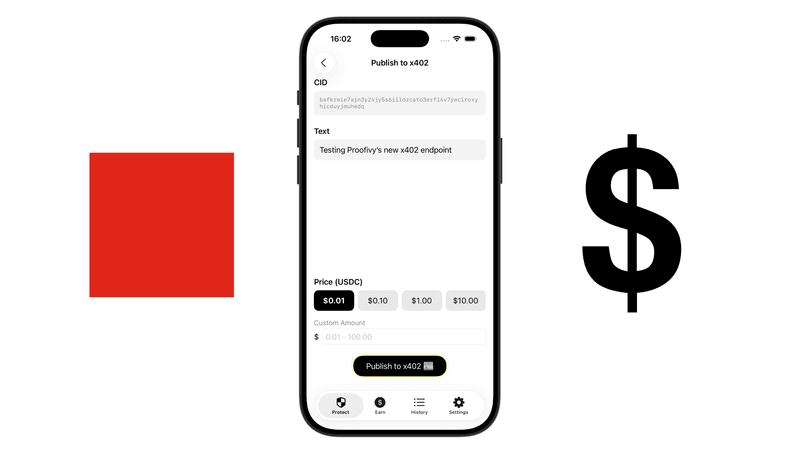 How to Publish to x402 on Your iPhone